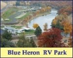 Blue Heron RV park... Sweet RV park on de river