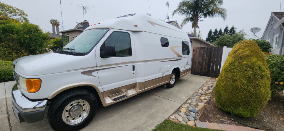 I'm selling my 2006 PW, Ford V10, 66K miles, for $44,000.  It runs great and has been well maintained. I have added many extras: portable solar panel, new Michelin tires as of 12/24, new fridge (2020), new TV with DVD, rear anti-sway bar 2020, new kitchen faucet, wireless back-up camera, and an upgraded Kenwood radio/CD player.I’m located in San Leandro, CA – email:   gail980@...Gail Husson