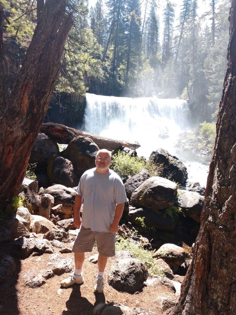 Bob by the falls.