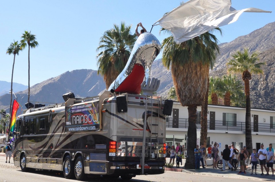 Palm Springs Pride Registration window is about to close; please make your reservations ASAP. This year we will be entering the PS Pride Parade after a 1 yr. absence; come help us celebrate and volunteer to march along the Iconic Rainbow RV Priscilla Pride Float.
