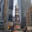 Old Toronto, Canada clock tower.