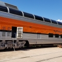 Our rail car for trip into Royal Gorge, CO.