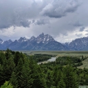 After three weeks in the Yellowstone area, we traveled just a little south to begin exploring Grand Tetons National Park.