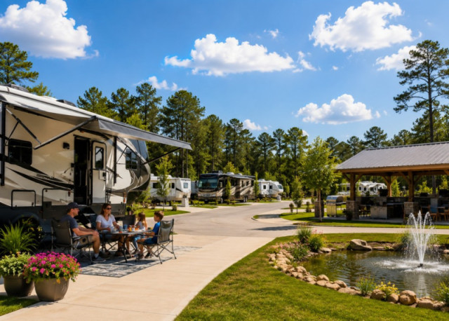 Best RV Resorts Near Houston for Families and Long-Term Stays